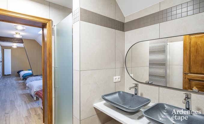 Schloss Beauraing 38 Pers. Ardennen Schwimmbad Wellness Behinderten gerecht