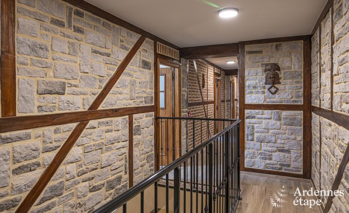 Schloss Beauraing 38 Pers. Ardennen Schwimmbad Wellness Behinderten gerecht