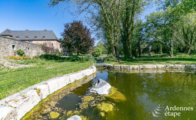 Schloss Beauraing 38 Pers. Ardennen Schwimmbad Wellness Behinderten gerecht