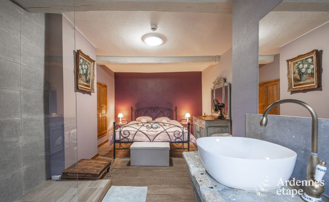 Charme Ferienhaus in Beauraing 15 Pers. Ardennen Schwimmbad Wellness Behinderten gerecht