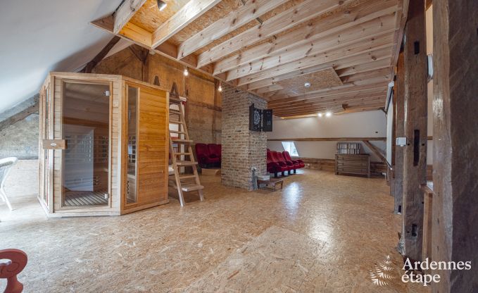 Charme Ferienhaus in Beauraing 15 Pers. Ardennen Schwimmbad Wellness Behinderten gerecht