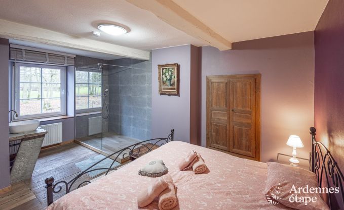 Charme Ferienhaus in Beauraing 15 Pers. Ardennen Schwimmbad Wellness Behinderten gerecht