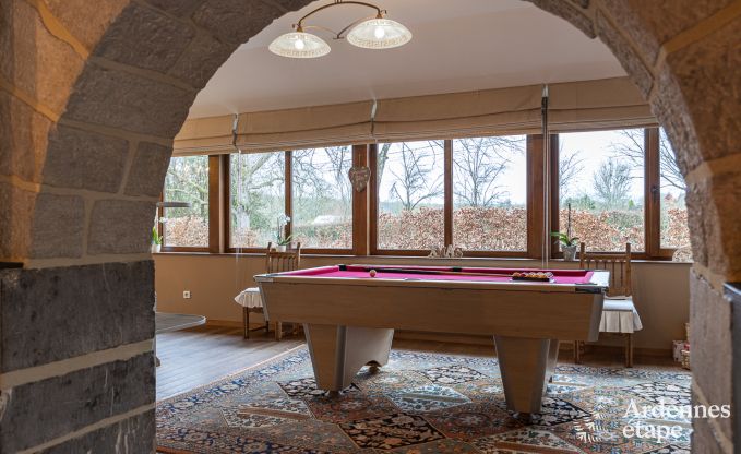 Charme Ferienhaus in Beauraing 15 Pers. Ardennen Schwimmbad Wellness Behinderten gerecht