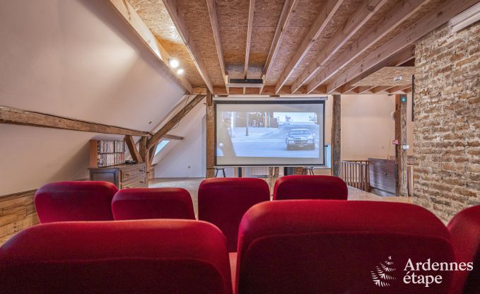 Charme Ferienhaus in Beauraing 15 Pers. Ardennen Schwimmbad Wellness Behinderten gerecht