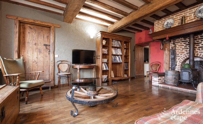 Charme Ferienhaus in Beauraing 15 Pers. Ardennen Schwimmbad Wellness Behinderten gerecht