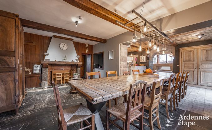 Charme Ferienhaus in Beauraing 15 Pers. Ardennen Schwimmbad Wellness Behinderten gerecht