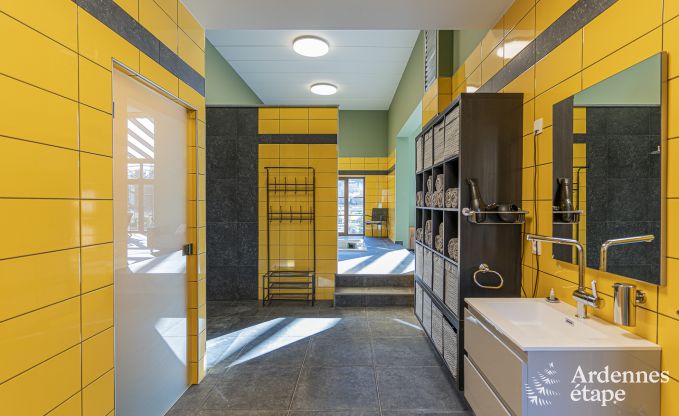 Schloss Beauraing 38 Pers. Ardennen Schwimmbad Wellness Behinderten gerecht