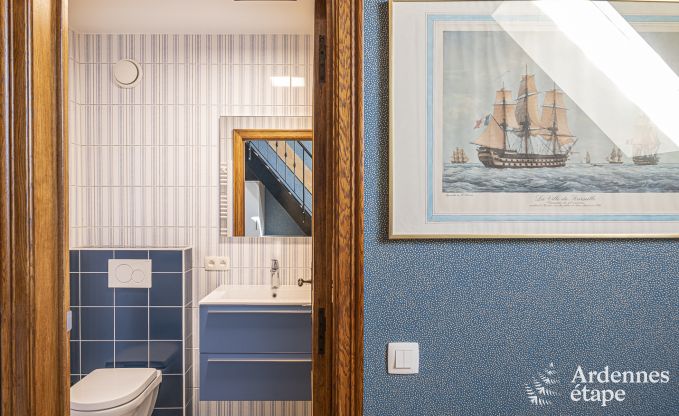 Schloss Beauraing 38 Pers. Ardennen Schwimmbad Wellness Behinderten gerecht