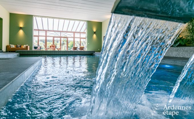 Schloss Beauraing 38 Pers. Ardennen Schwimmbad Wellness Behinderten gerecht