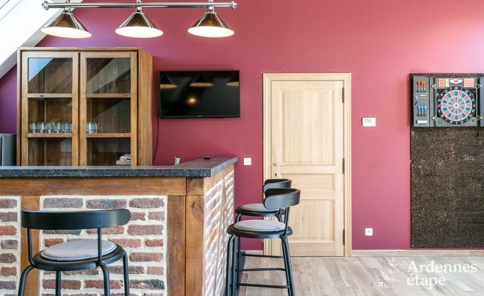 Schloss Beauraing 38 Pers. Ardennen Schwimmbad Wellness Behinderten gerecht