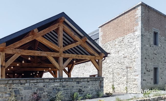 Schloss Beauraing 38 Pers. Ardennen Schwimmbad Wellness Behinderten gerecht