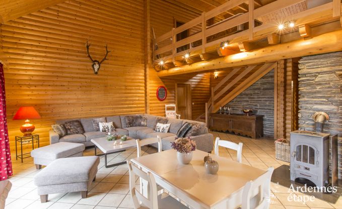 Chalet Bernister 15 Pers. Ardennen Wellness