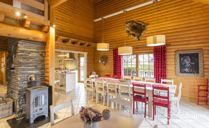 Chalet Bernister 15 Pers. Ardennen Wellness