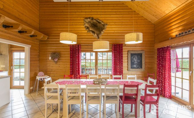 Chalet Bernister 15 Pers. Ardennen Wellness
