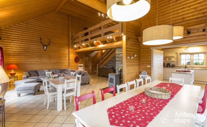 Chalet Bernister 15 Pers. Ardennen Wellness