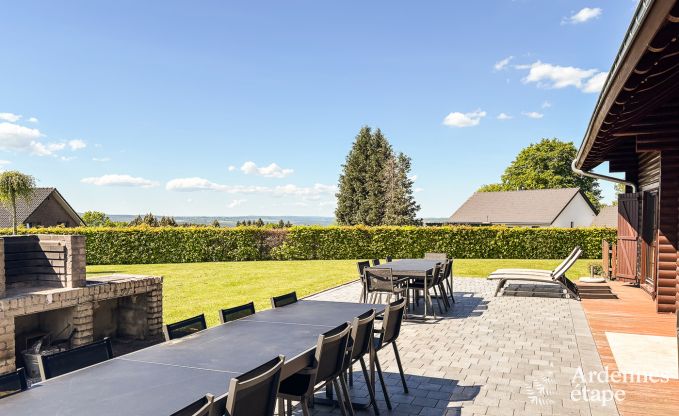 Chalet Bernister 15 Pers. Ardennen Wellness