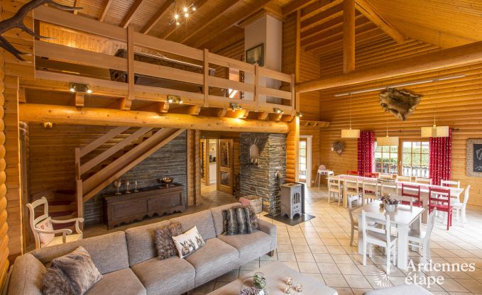 Chalet Bernister 15 Pers. Ardennen Wellness