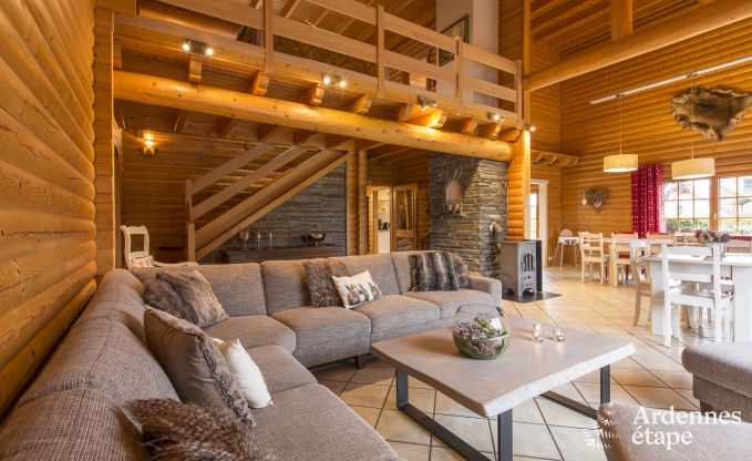 Chalet Bernister 15 Pers. Ardennen Wellness