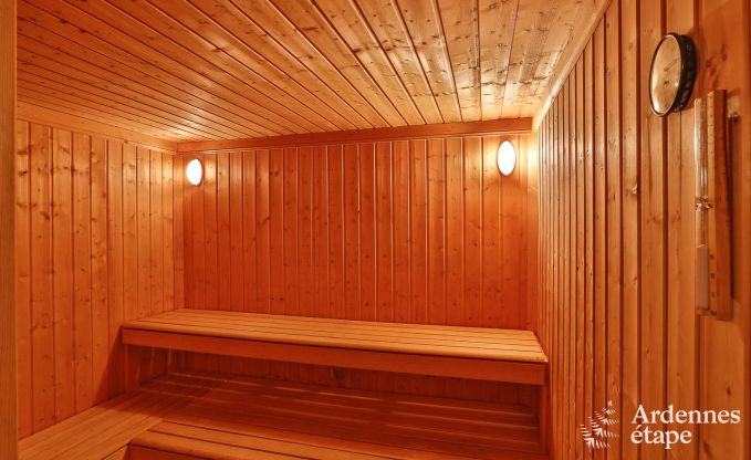 Chalet Bernister 15 Pers. Ardennen Wellness