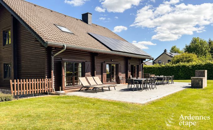 Chalet Bernister 15 Pers. Ardennen Wellness