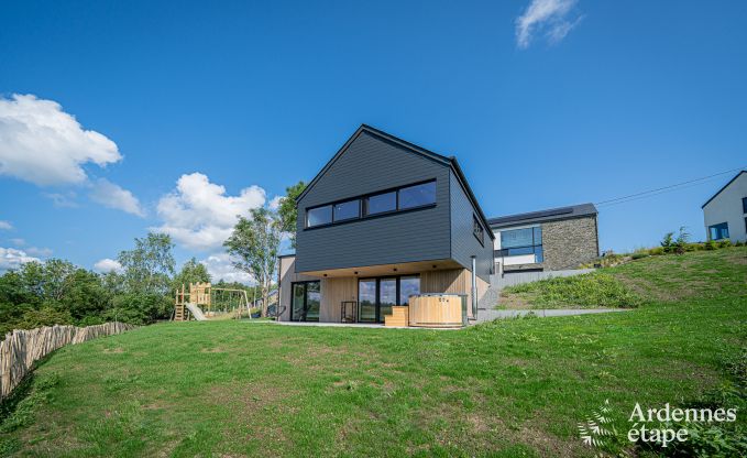 Ferienhaus in Bertogne fr 6 Personen mit Privatgarten und Whirlpool