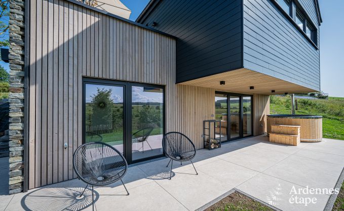 Ferienhaus in Bertogne fr 6 Personen mit Privatgarten und Whirlpool