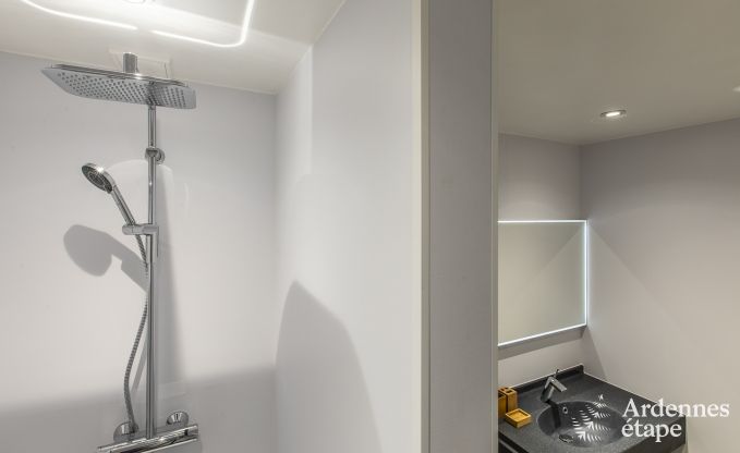 Wunderschnes Schloss in Bertrix: Unterkunft fr 20 Personen mit Hallenbad, Whirlpool und Infrarotkabine