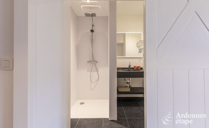 Wunderschnes Schloss in Bertrix: Unterkunft fr 20 Personen mit Hallenbad, Whirlpool und Infrarotkabine