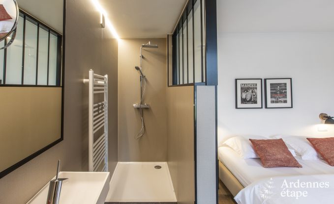 Wundersch�nes Schloss in Bertrix: Unterkunft f�r 20 Personen mit Hallenbad, Whirlpool und Infrarotkabine