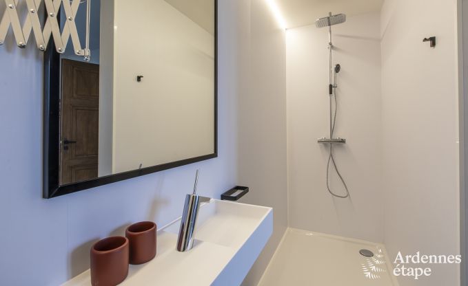 Wundersch�nes Schloss in Bertrix: Unterkunft f�r 20 Personen mit Hallenbad, Whirlpool und Infrarotkabine