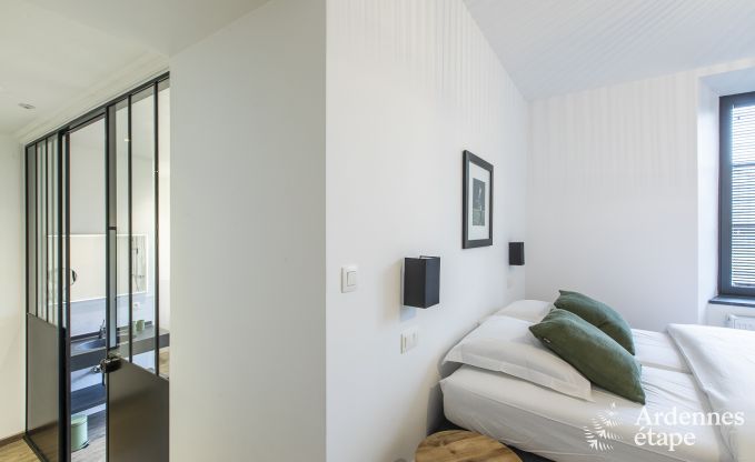 Wunderschnes Schloss in Bertrix: Unterkunft fr 20 Personen mit Hallenbad, Whirlpool und Infrarotkabine