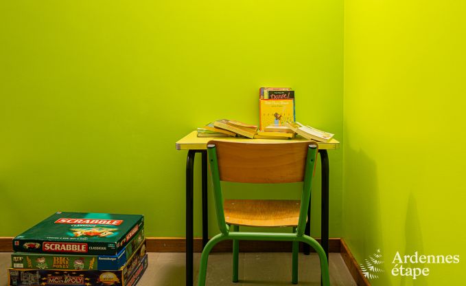 Familienfreundliches Ferienhaus f�r 8 Personen und 2 Hunde in Jehonville