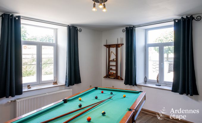 Ferienhaus Bertrix 9 Pers. Ardennen Wellness