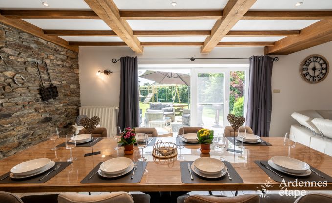 Ferienhaus Bertrix 9 Pers. Ardennen Wellness