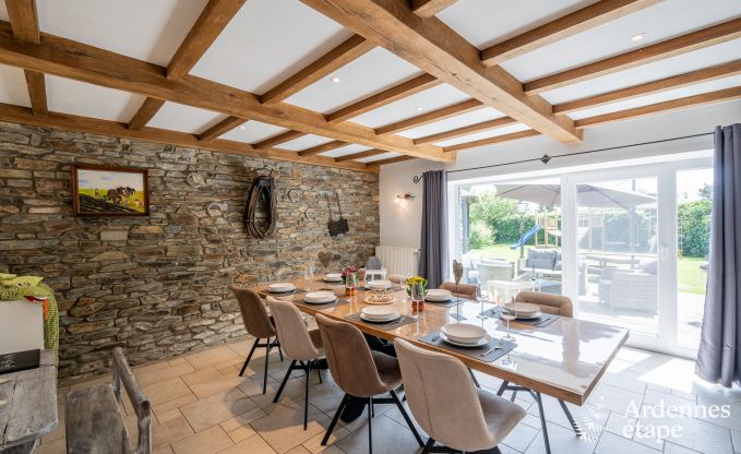 Ferienhaus Bertrix 9 Pers. Ardennen Wellness