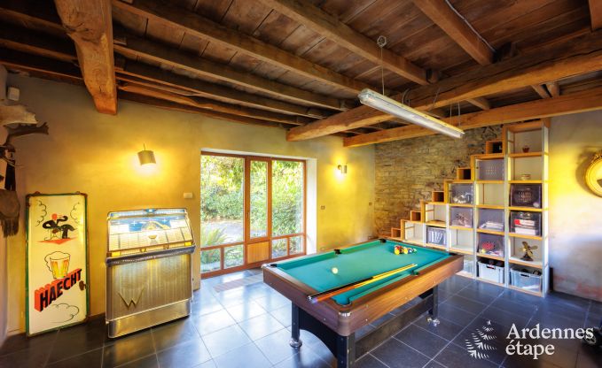 Ferienhaus Bertrix 9 Pers. Ardennen Schwimmbad Wellness