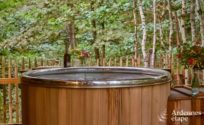 Wunderschnes Holzpfahlhaus Bertrix, Ardennen