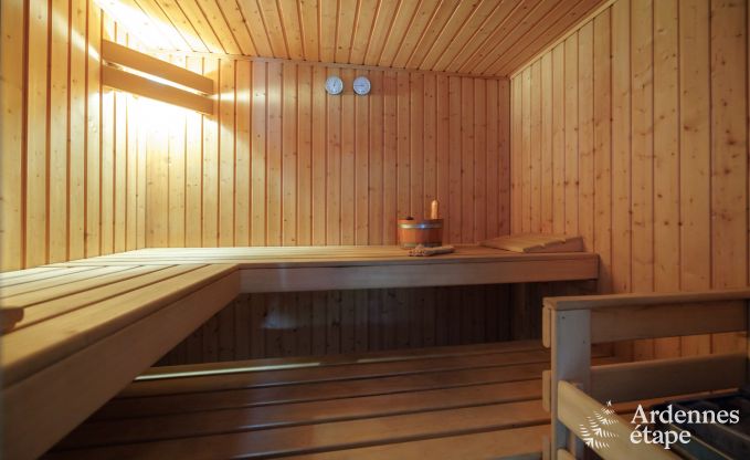 Ferienhaus Bertrix 9 Pers. Ardennen Schwimmbad Wellness