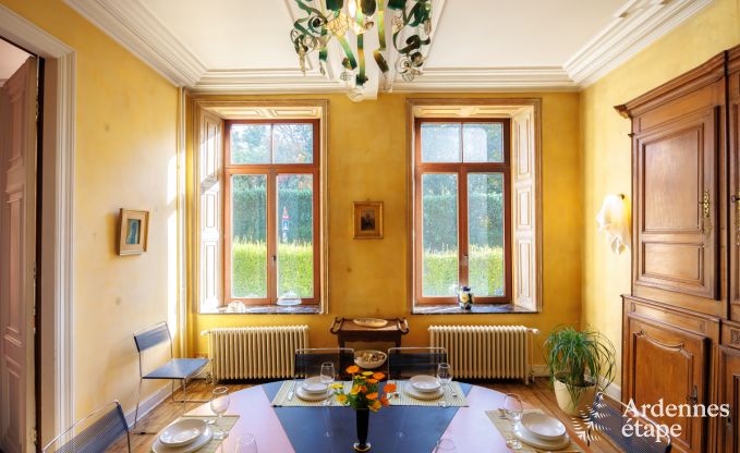 Ferienhaus Bertrix 9 Pers. Ardennen Schwimmbad Wellness