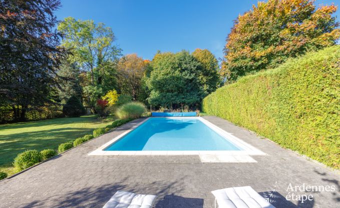 Ferienhaus Bertrix 9 Pers. Ardennen Schwimmbad Wellness