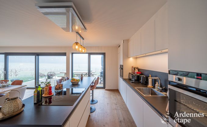 Ferienhaus in Bi�vre: haustierfreundlicher Komfort f�r 12 Personen mit Sauna in den Ardennen