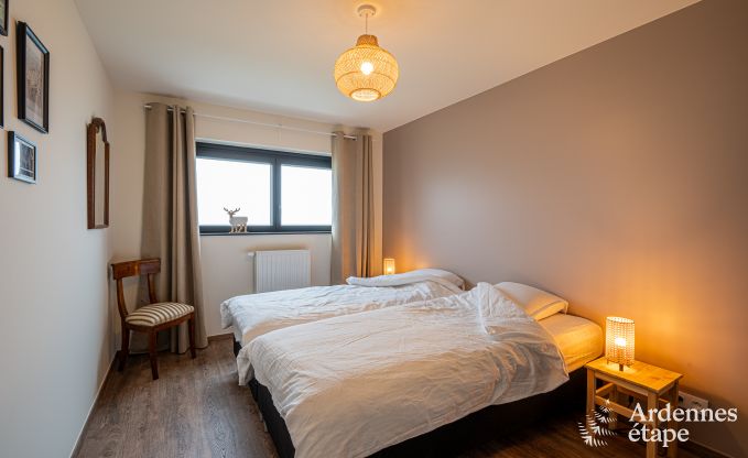 Ferienhaus in Bi�vre: haustierfreundlicher Komfort f�r 12 Personen mit Sauna in den Ardennen