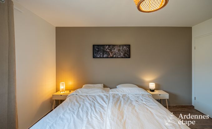 Ferienhaus in Bi�vre: haustierfreundlicher Komfort f�r 12 Personen mit Sauna in den Ardennen