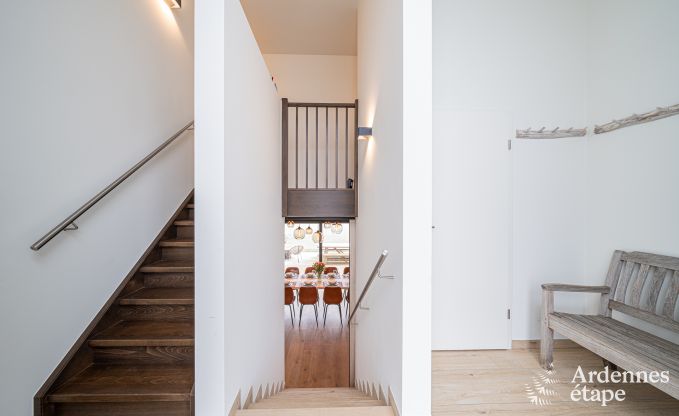 Ferienhaus in Bi�vre: haustierfreundlicher Komfort f�r 12 Personen mit Sauna in den Ardennen