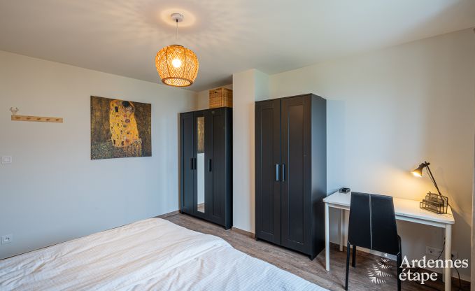 Ferienhaus in Bi�vre: haustierfreundlicher Komfort f�r 12 Personen mit Sauna in den Ardennen