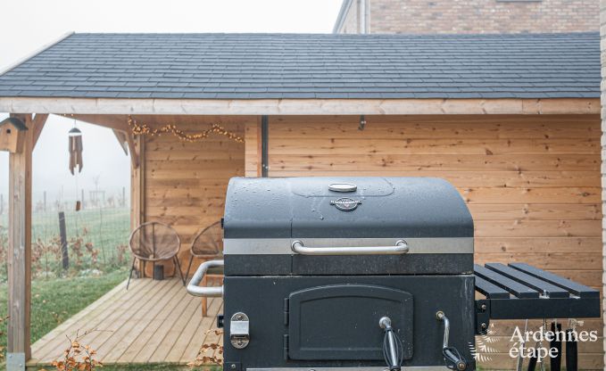Ferienhaus in Bi�vre: haustierfreundlicher Komfort f�r 12 Personen mit Sauna in den Ardennen
