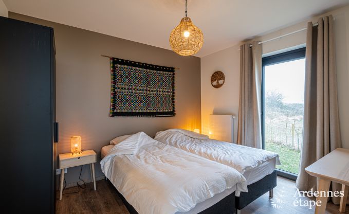 Ferienhaus in Bi�vre: haustierfreundlicher Komfort f�r 12 Personen mit Sauna in den Ardennen