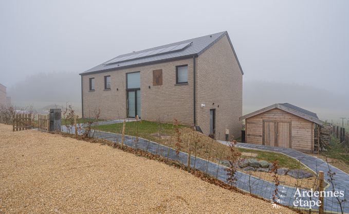 Ferienhaus in Bi�vre: haustierfreundlicher Komfort f�r 12 Personen mit Sauna in den Ardennen