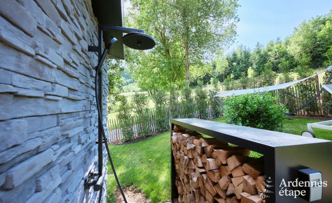 Charmantes Ferienhaus in Bi�vre-Cornimont f�r 6 Personen mit Whirlpool und Infrarotkabine