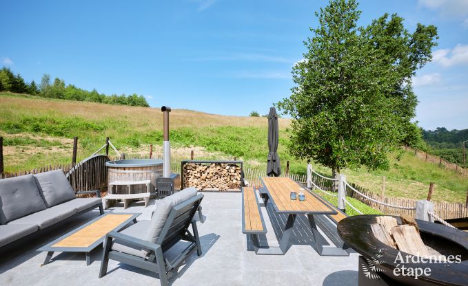 Charmantes Ferienhaus in Bi�vre-Cornimont f�r 6 Personen mit Whirlpool und Infrarotkabine